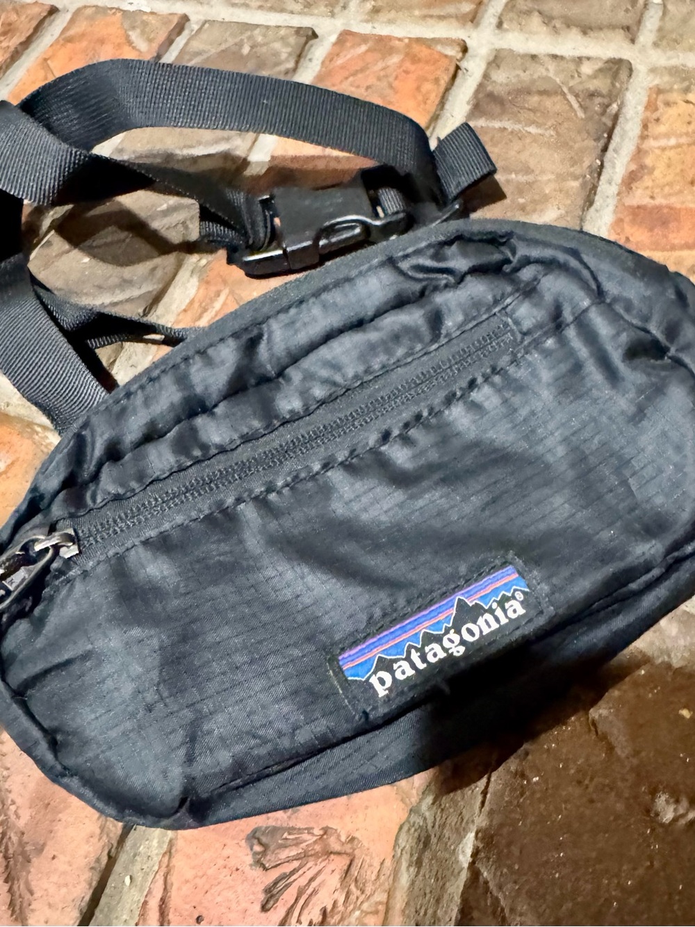 Patagonia black waist pack